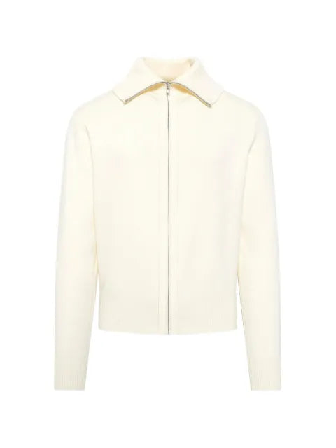 ENTIRE STUDIOS knit zip-up jacket