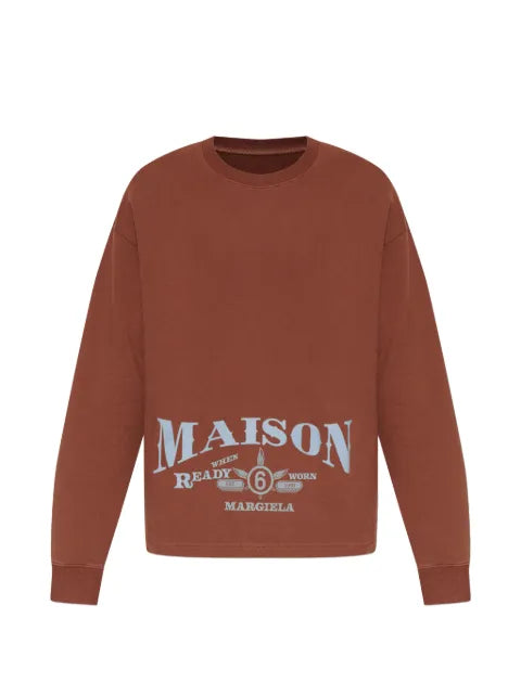 MM6 Maison Margiela logo-print sweatshirt