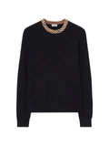 Burberry Check-trim wool sweater