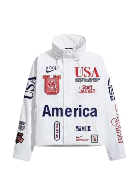 Nike x V.A.A. logo-print jacket