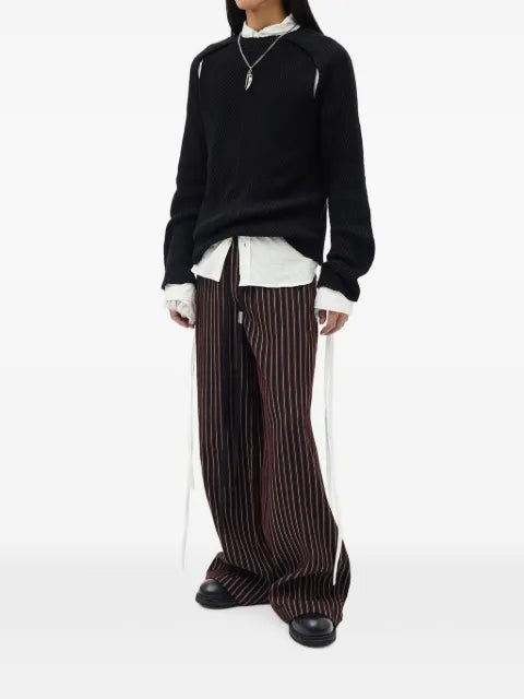 Ann Demeulemeester ribbed-knit sweater