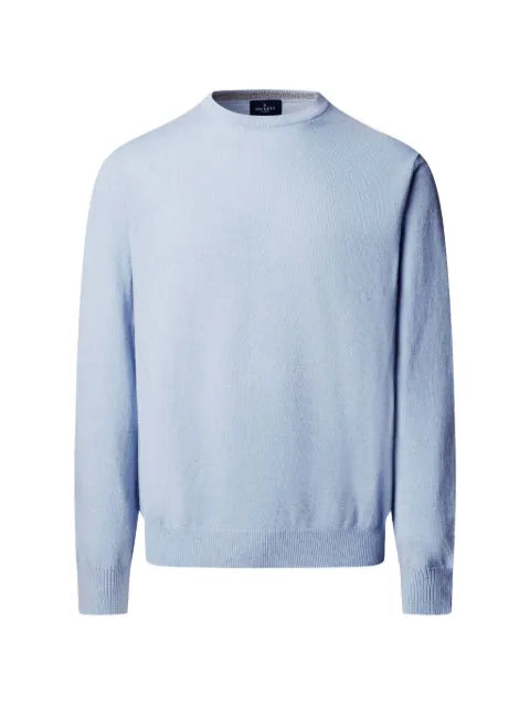 Hackett London elbow-patch V-neck knit