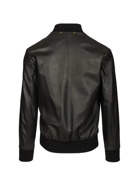 Paul Smith leather bomber jacket