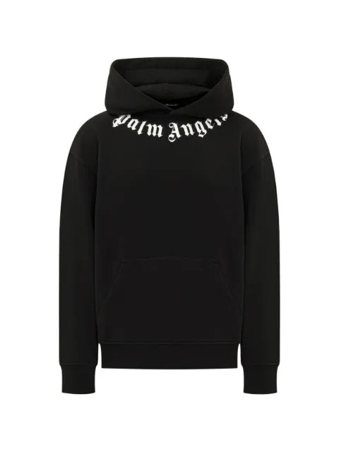 Palm Angels neck logo reg hoodie