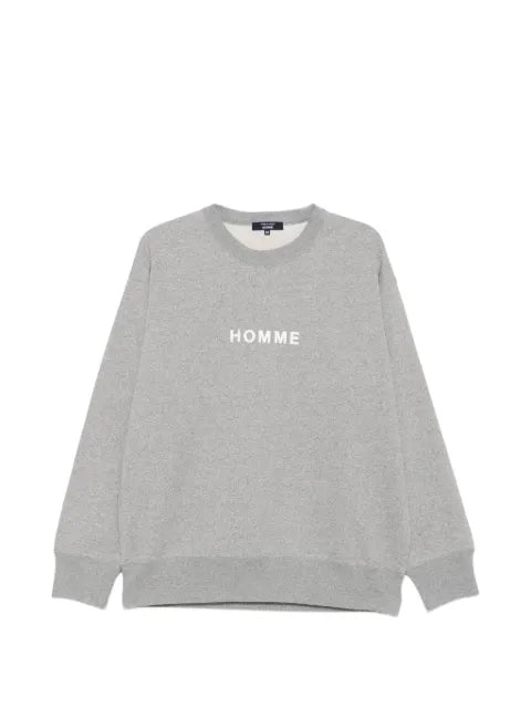 Comme des Garçons Homme Plus logo-print sweatshirt