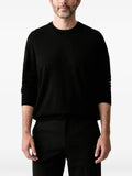Armani Exchange logo-patch sweater