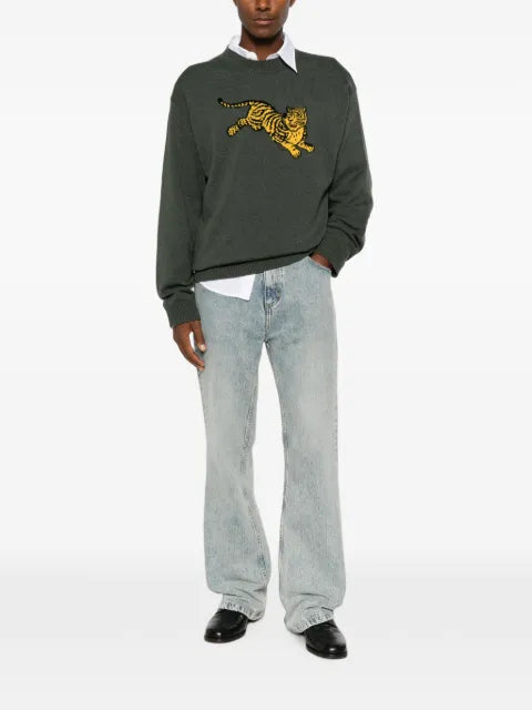 Kenzo tiger-motif sweater