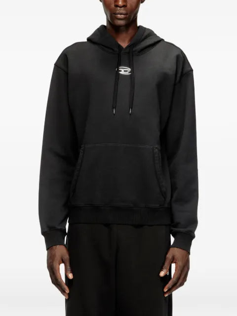 Diesel S-Norm logo-print hoodie