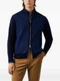 Hackett London hybrid zip-up jacket