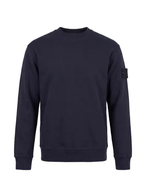 Stone Island logo-patch sweatshirt