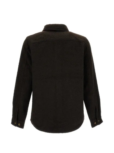 Les Deux bouclé-knit patch-pocket jacket