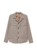 Briglia 1949 John flap-pocket button-up shirt jacket