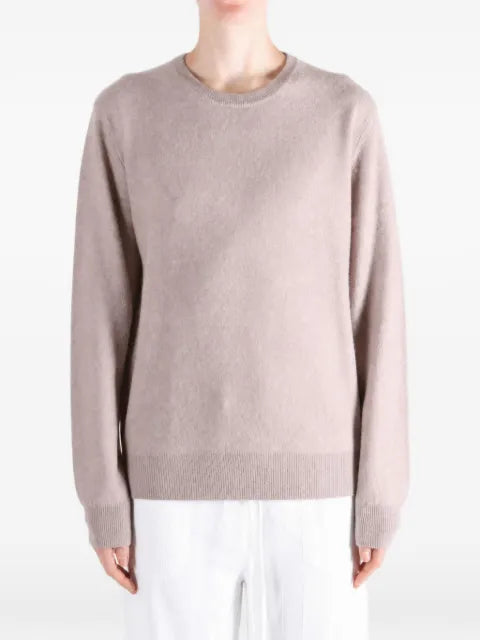 Frenckenberger crew-neck ribbed-trim sweater