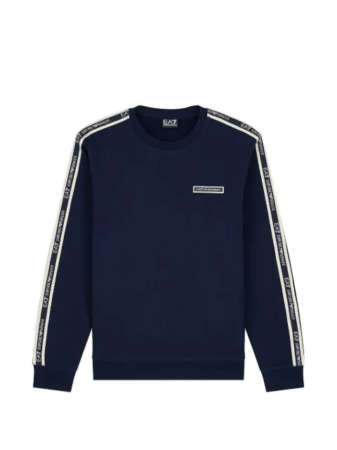 Ea7 Emporio Armani logo-tape sweatshirt