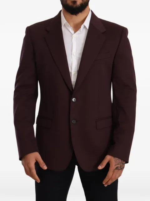 Dolce & Gabbana notched-lapel slim-fit blazer