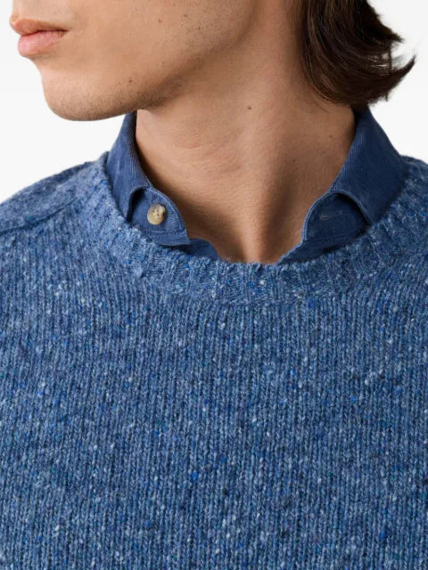 Hackett London crew-neck wool sweater
