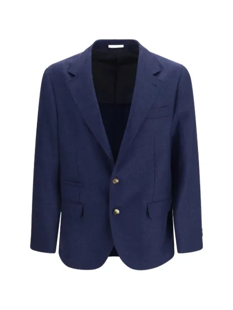 Brunello Cucinelli notched-lapel single-breasted jacket