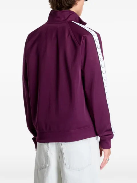 Fred Perry logo-tape bomber jacket