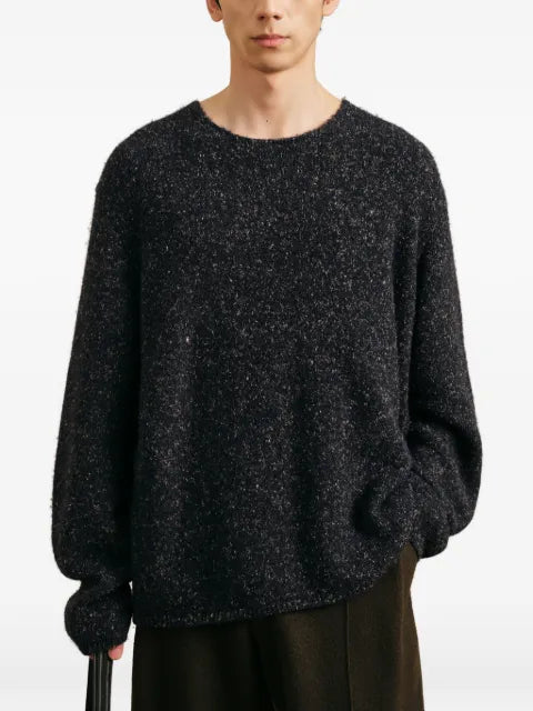 CROQUIS flecked knit sweater