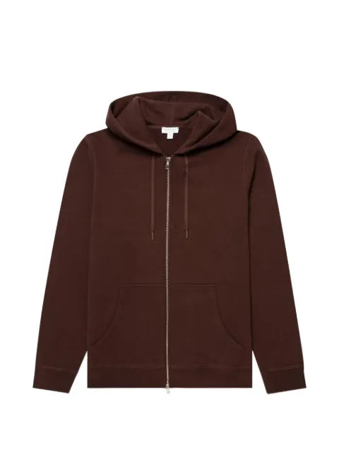 Sunspel loopback cotton hoodie