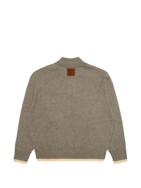 AAPE BY *A BATHING APE® logo-patch polo-collar sweater