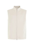 Valenza zip-up cotton gilet