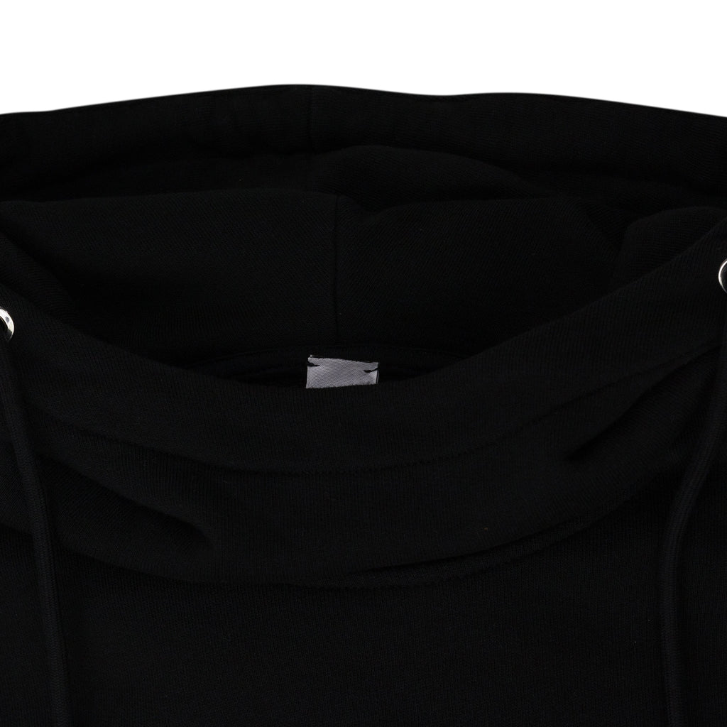 Black Classic Hidden Pocket Hoodie