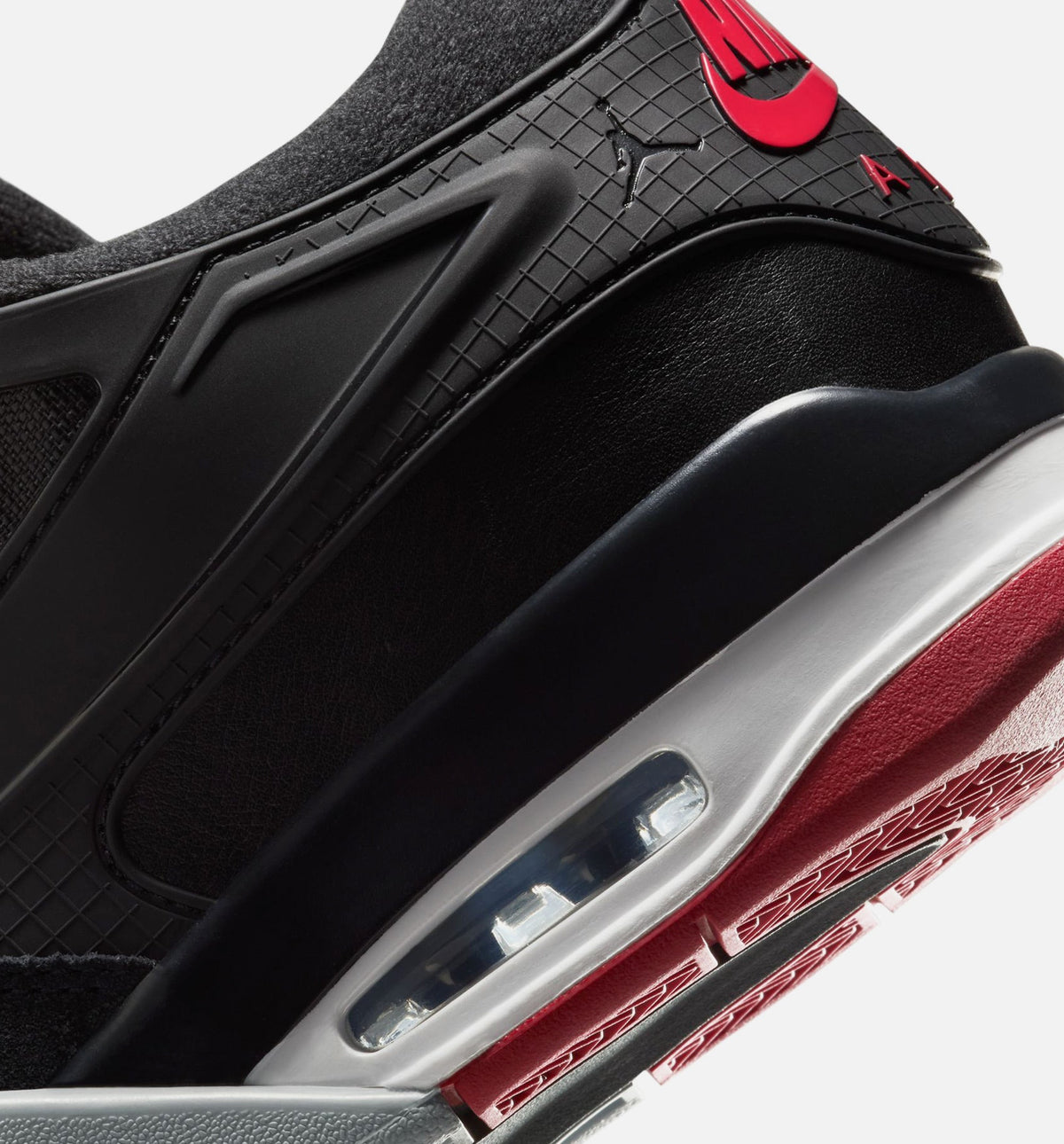 Air Jordan 4 RM | Men's Lifestyle Shoe | Black/Wolf Grey/White/University Red