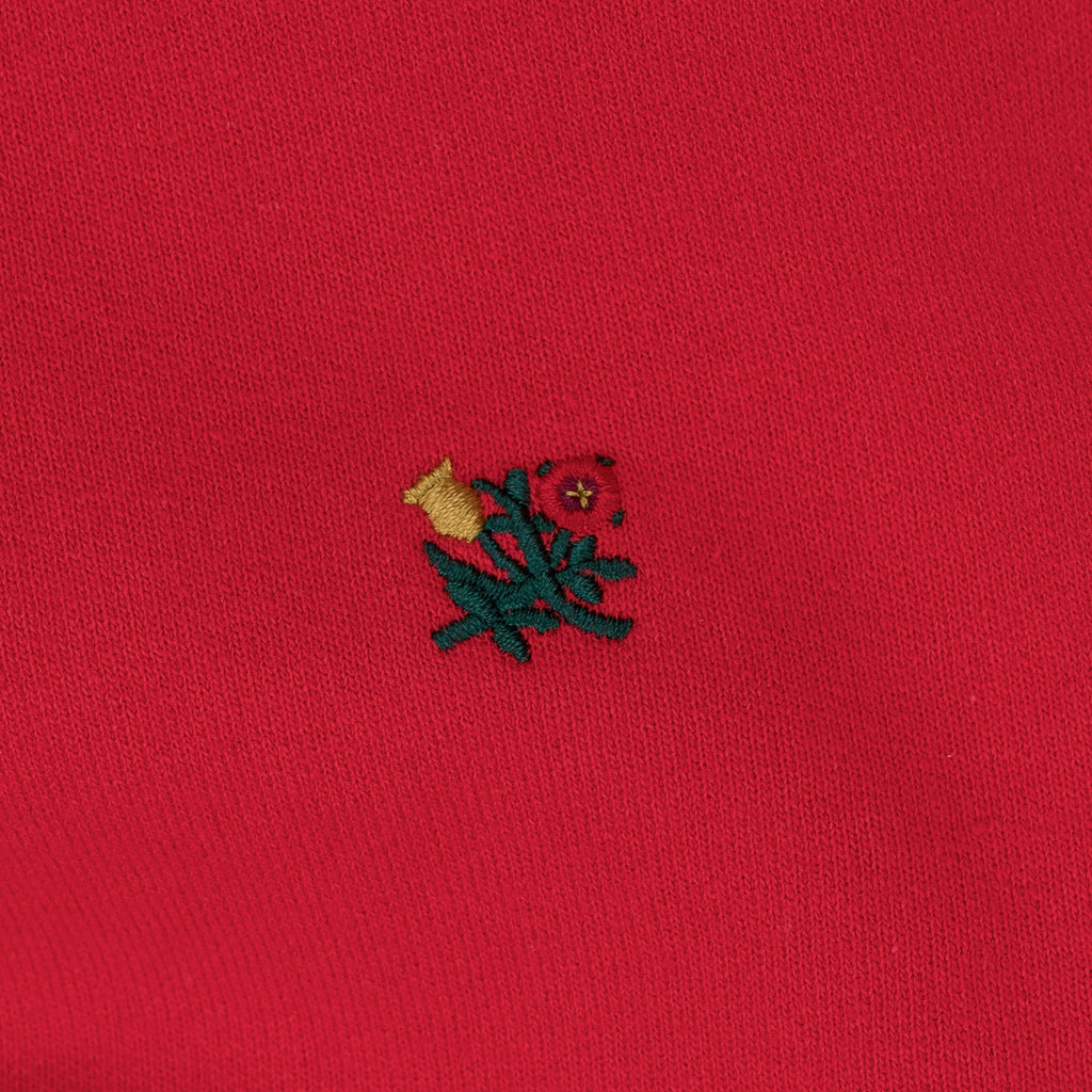 Red Crest Hoodie