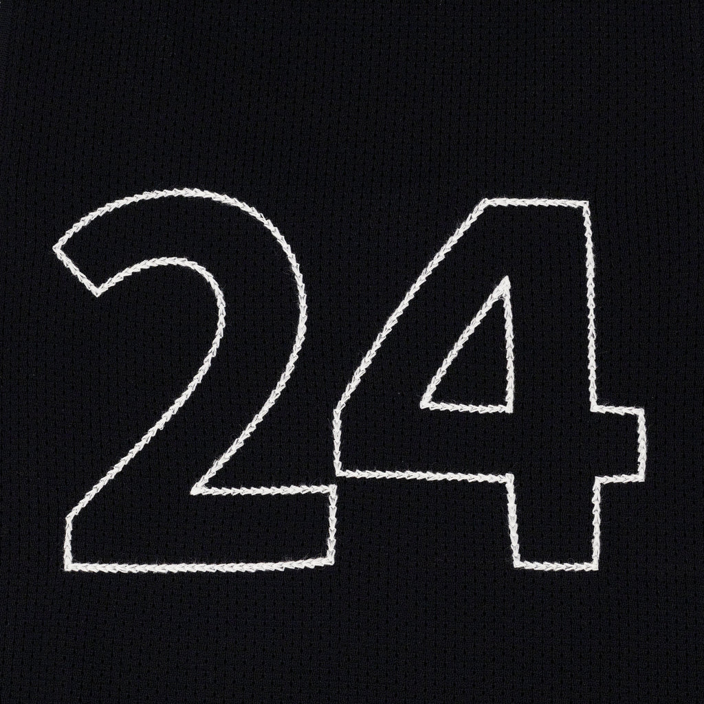 Black Knit Basketball Jersey