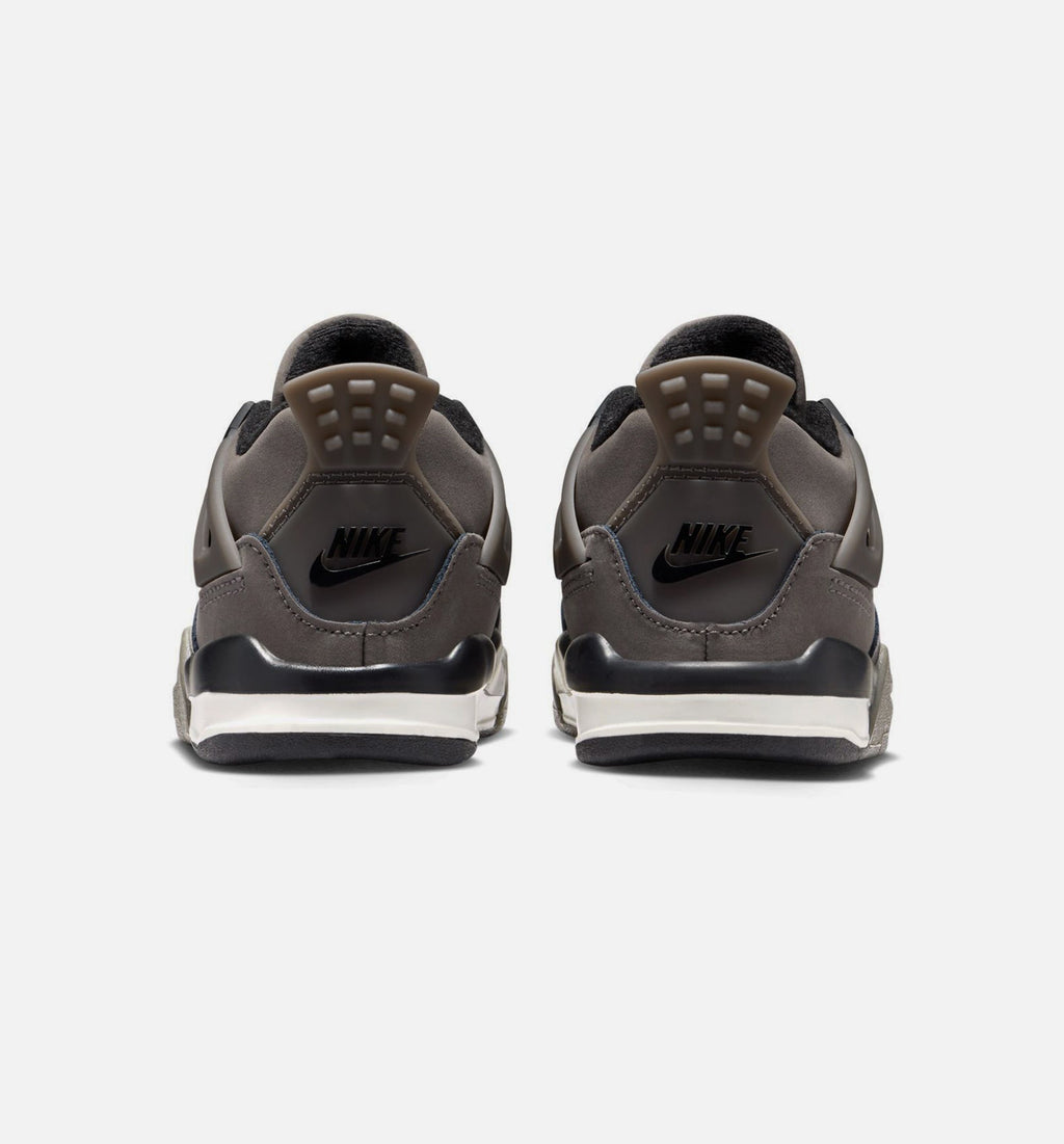 Air Jordan 4 Retro Cave Stone & Black Infant & Toddler Lifestyle Shoe