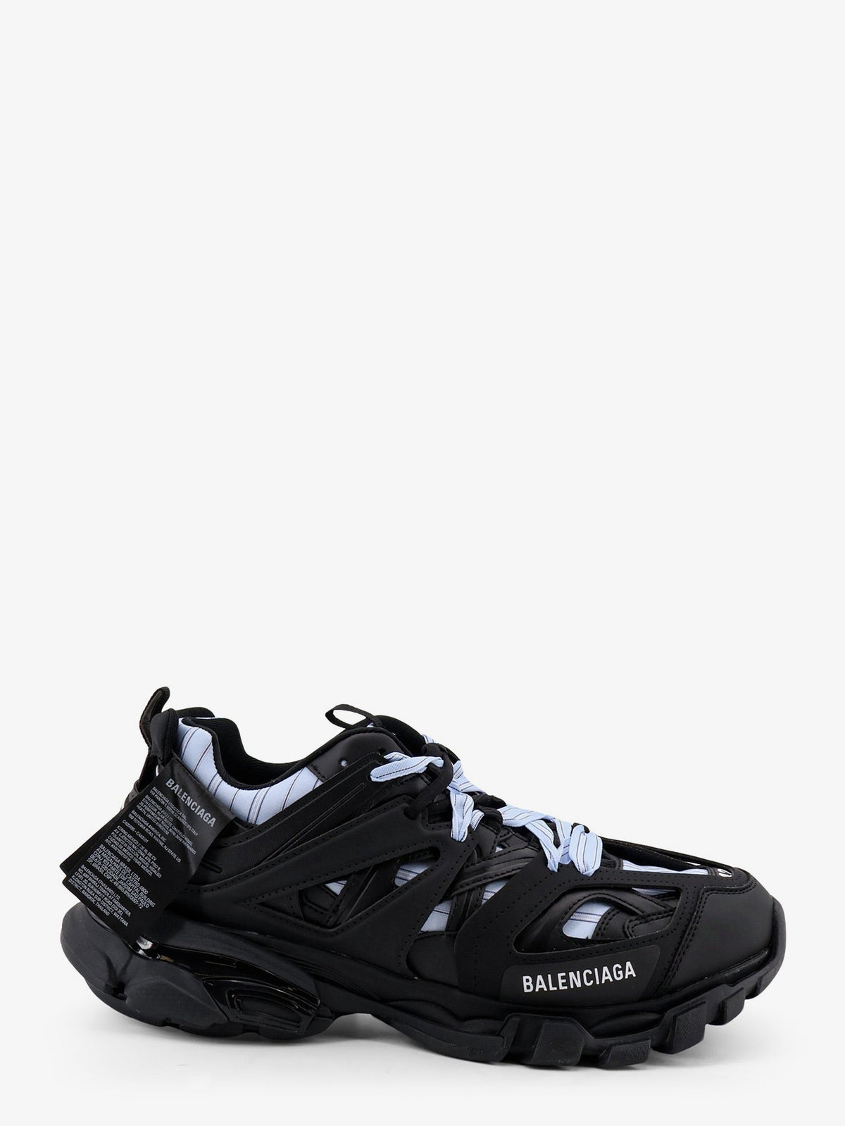Balenciaga Men Track Shirt Polyurethane Sneakers With Side Logo