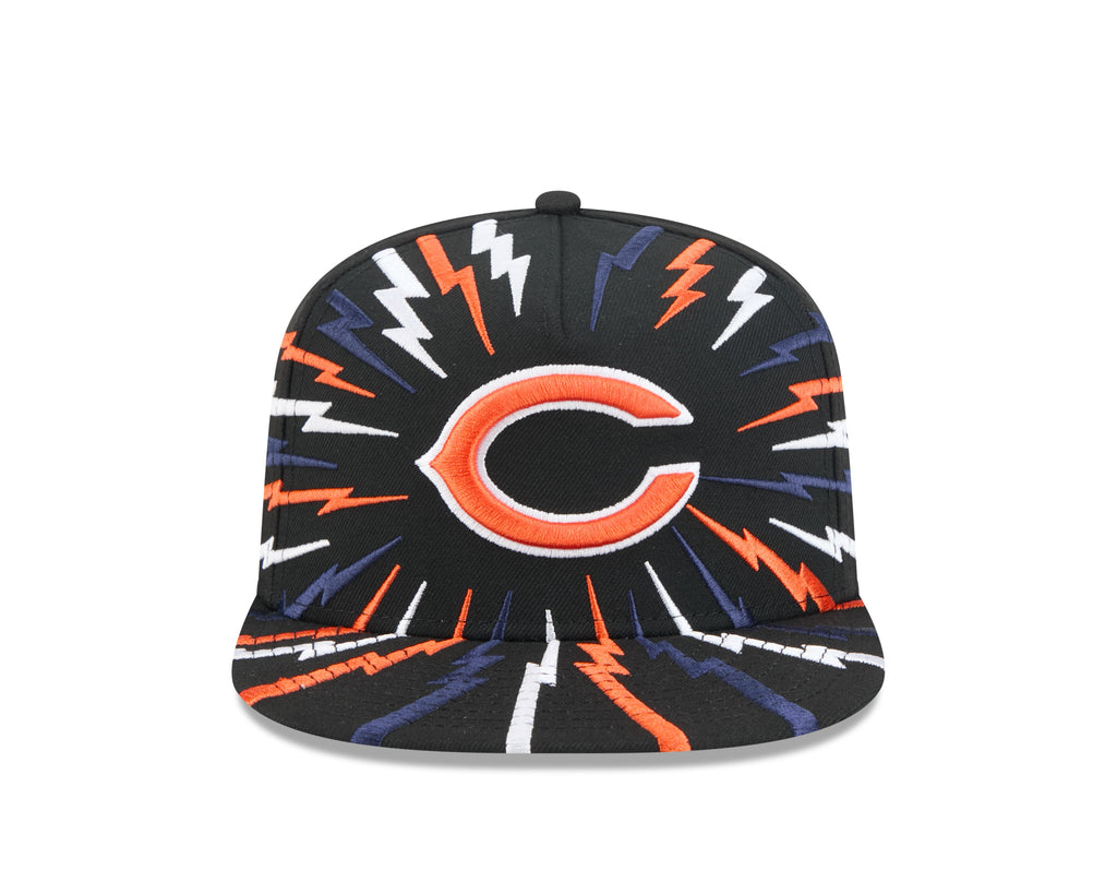 New Era 950 A Frame Chicago Bears Bolt Collection Snapback Hat