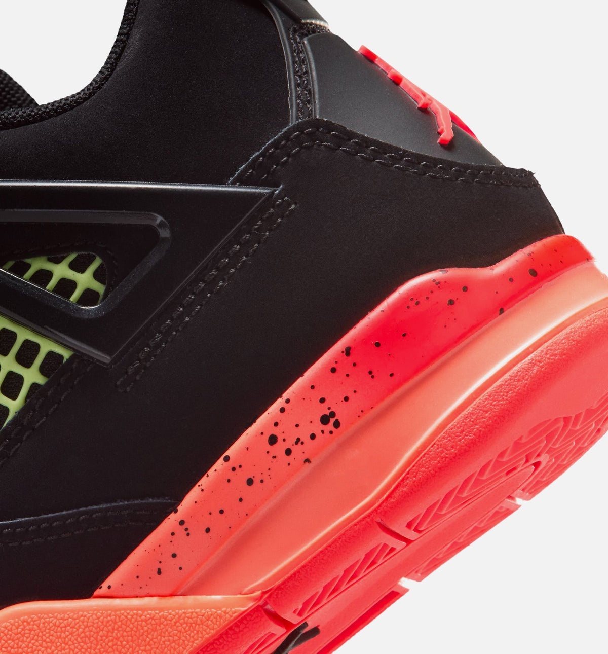 Air Jordan 4 Retro Black Infrared 23 Preschool Lifestyle Shoe