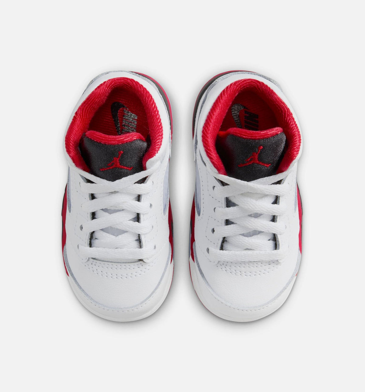 Air Jordan 5 Retro Fire Red Baby & Toddler Sneakers - Fire Red / White