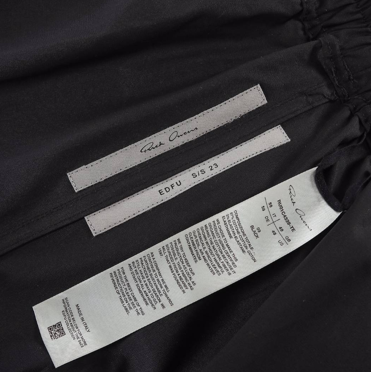 Black Drawstring Shorts