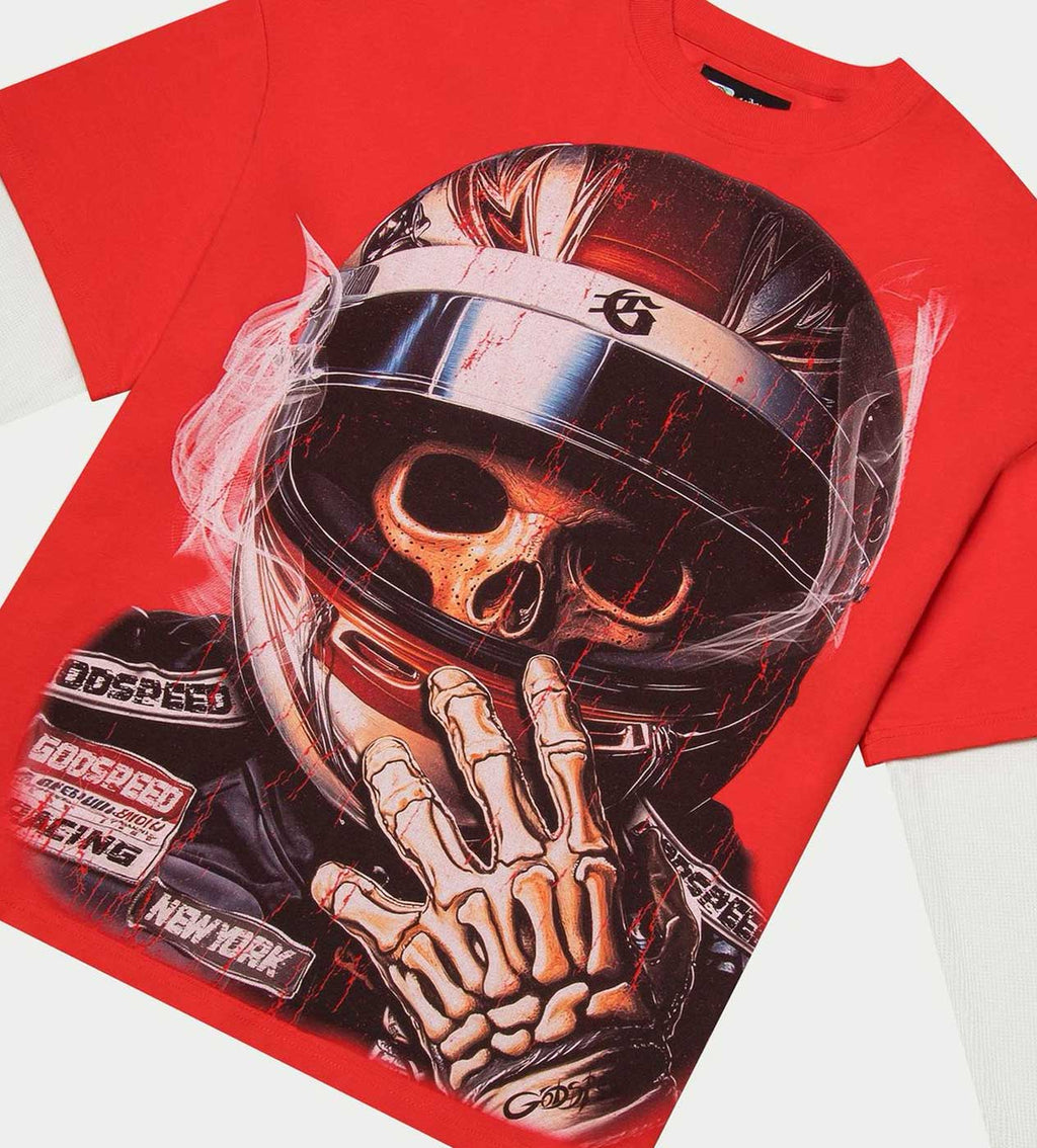 Godspeed F1 World Cup Layered Tee Red