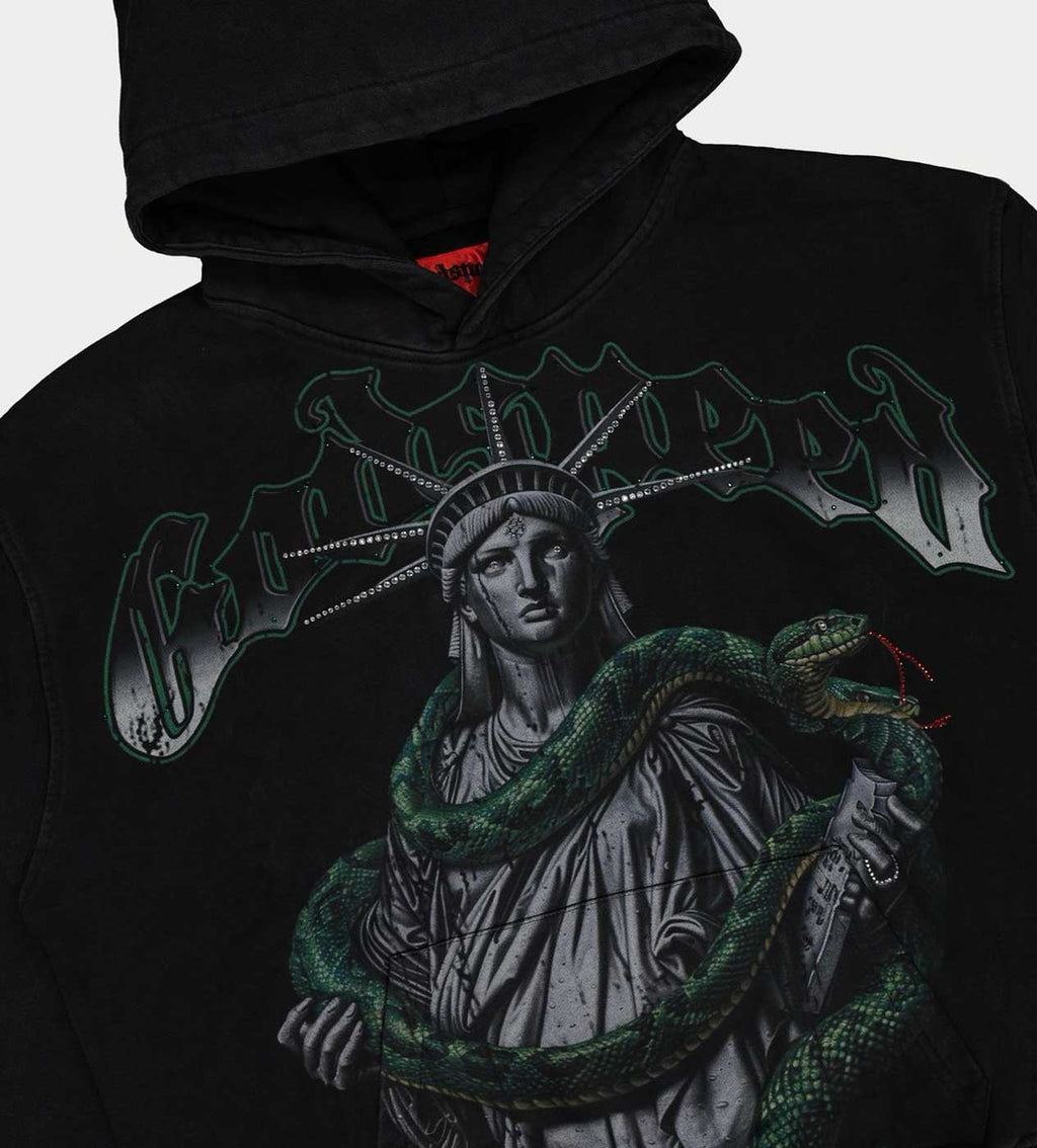 Godspeed Top 5 Slizzy VVS Hoodie Black Wash