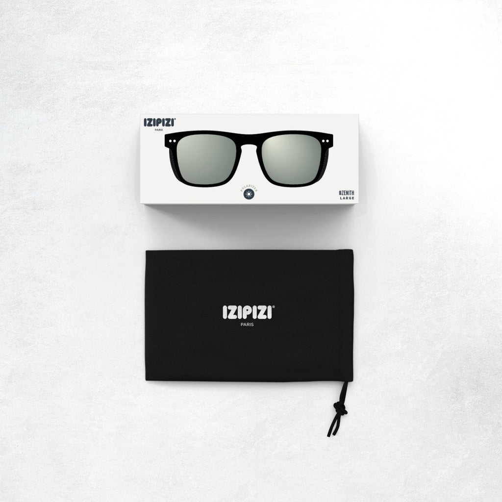 Izipizi Active Glasses Zenith: Black Brown Mirrored Cat.4 Lenses