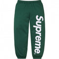 Supreme Spellout Logo Sweatpants – Green