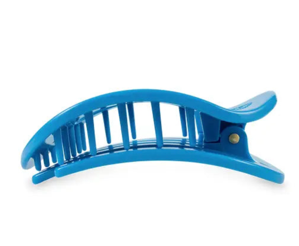 Small Flat Round Hair Clip