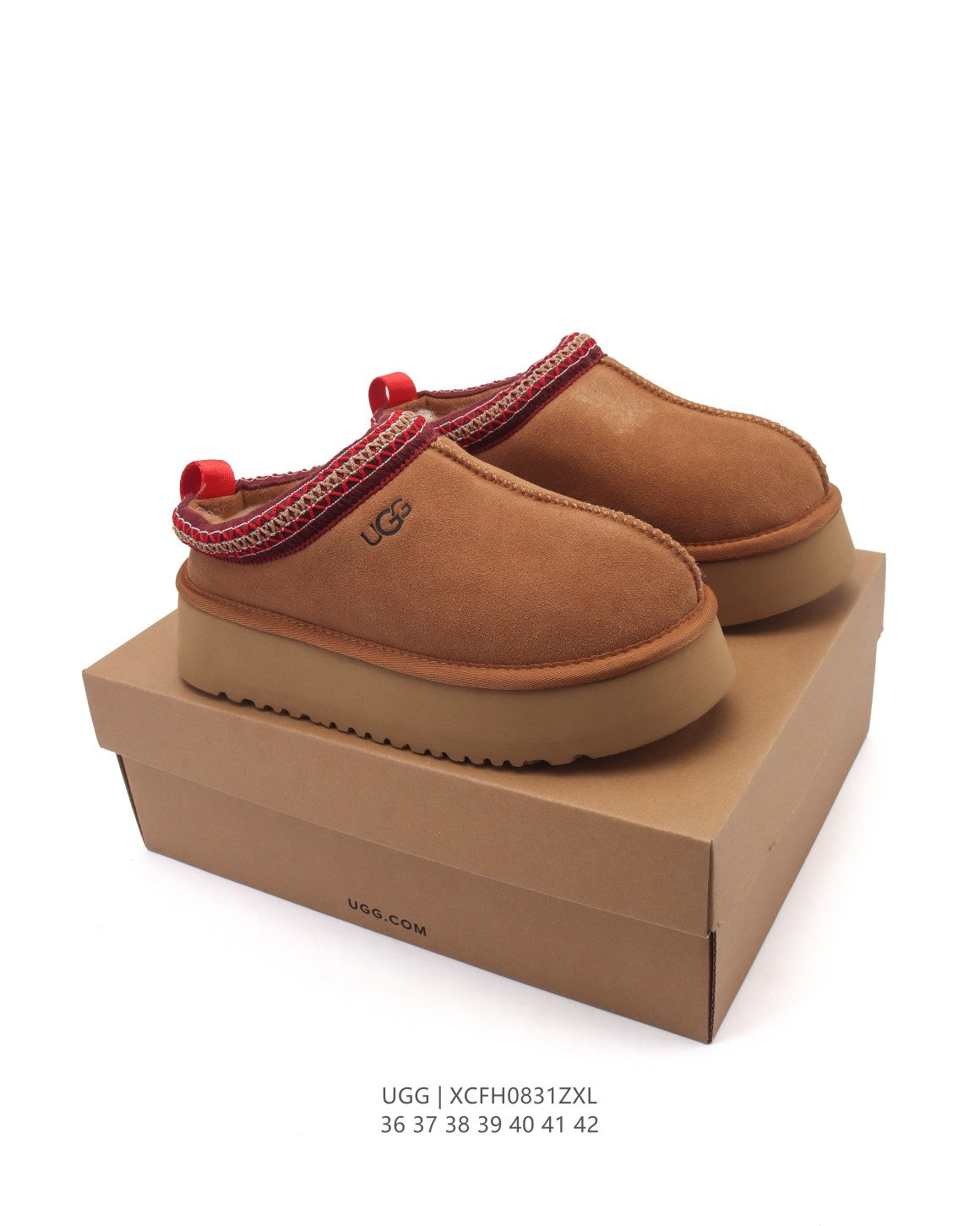 UGG Wool-Lined Winter Slippers