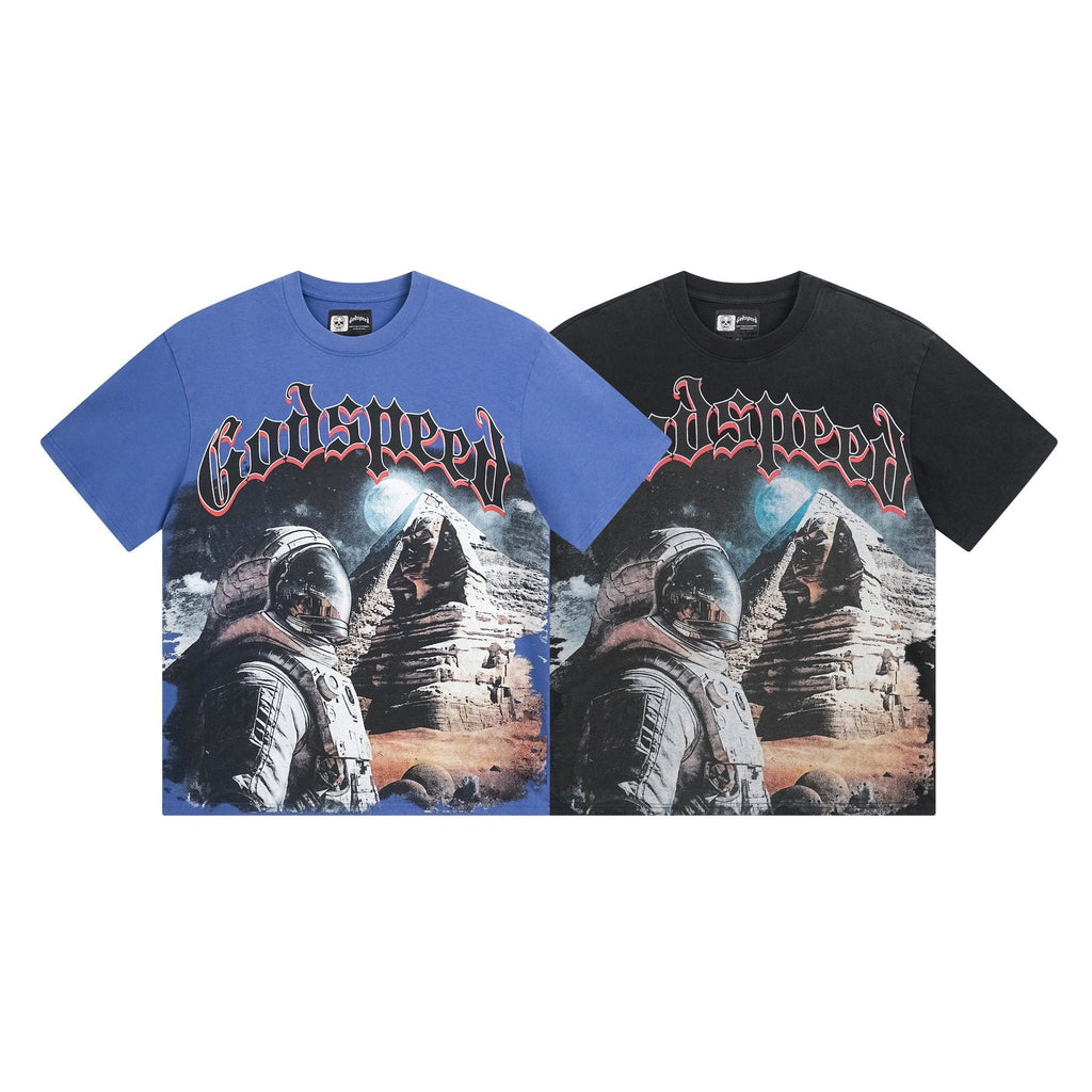 Godspeed Astronaut Graphic T-Shirt