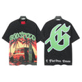 Godspeed Red Van Palm & Green G Graphic T-Shirt