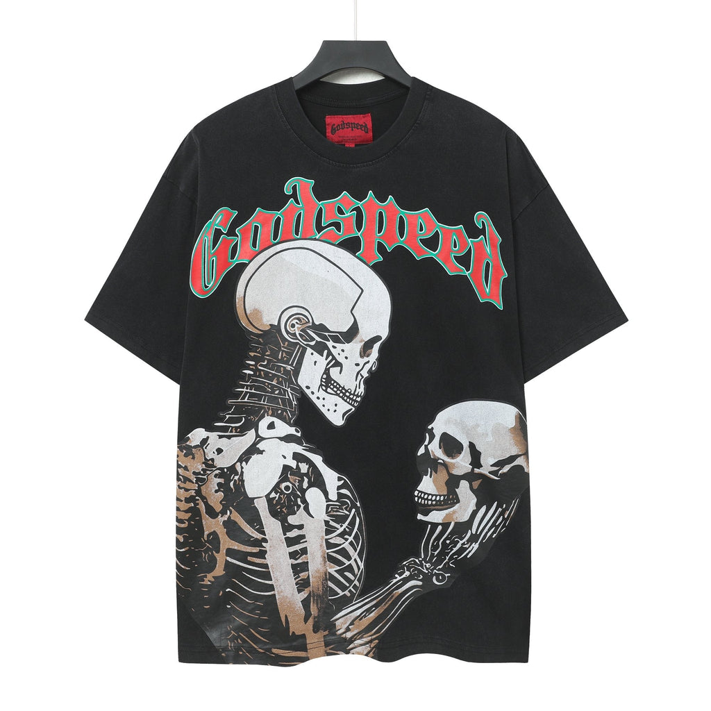 Godspeed Skeleton Graphic Short-Sleeve T-Shirt