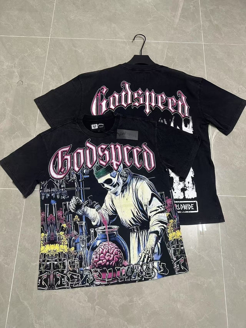 Godspeed Brain Wash Graphic T-Shirt