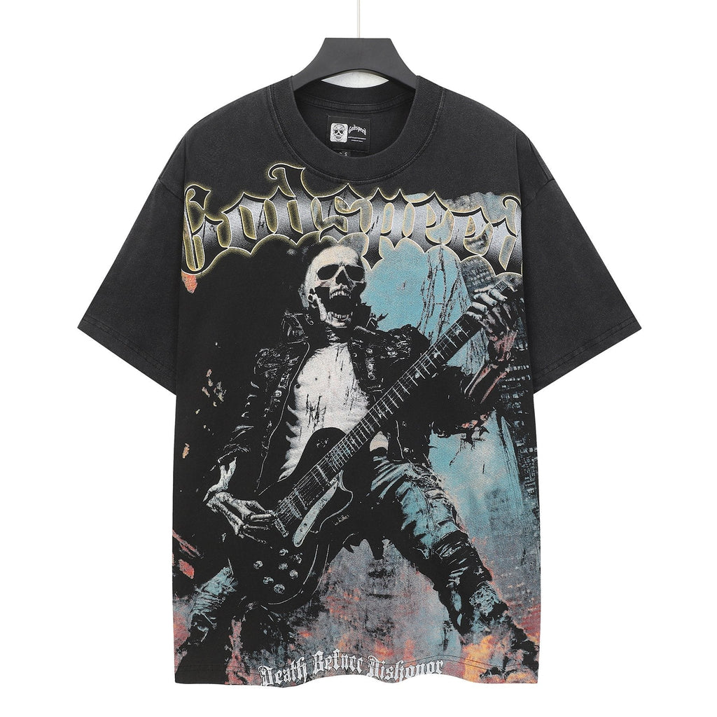 Godspeed Death Before Dishonor Graphic T-Shirt