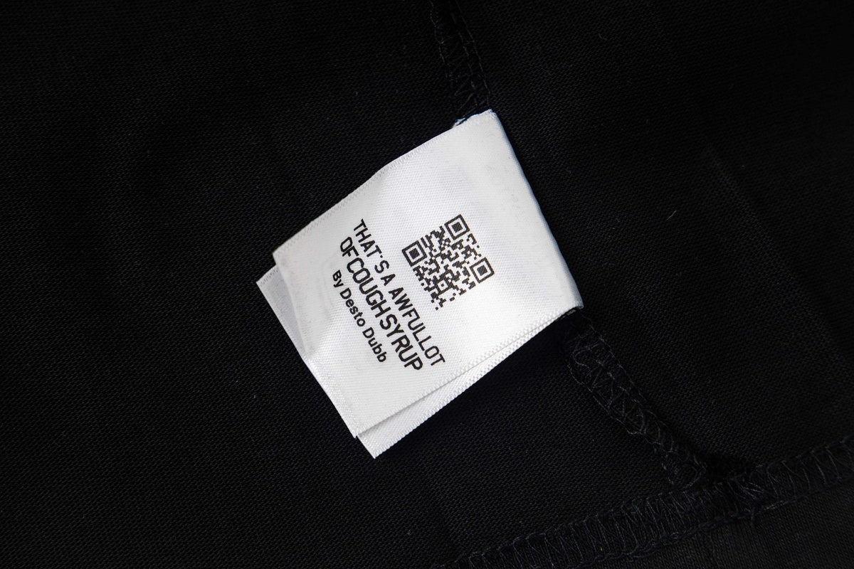 THAT'S A AWFUL LOT OF COUGH SYRUP Front & Back Graphic T-Shirt