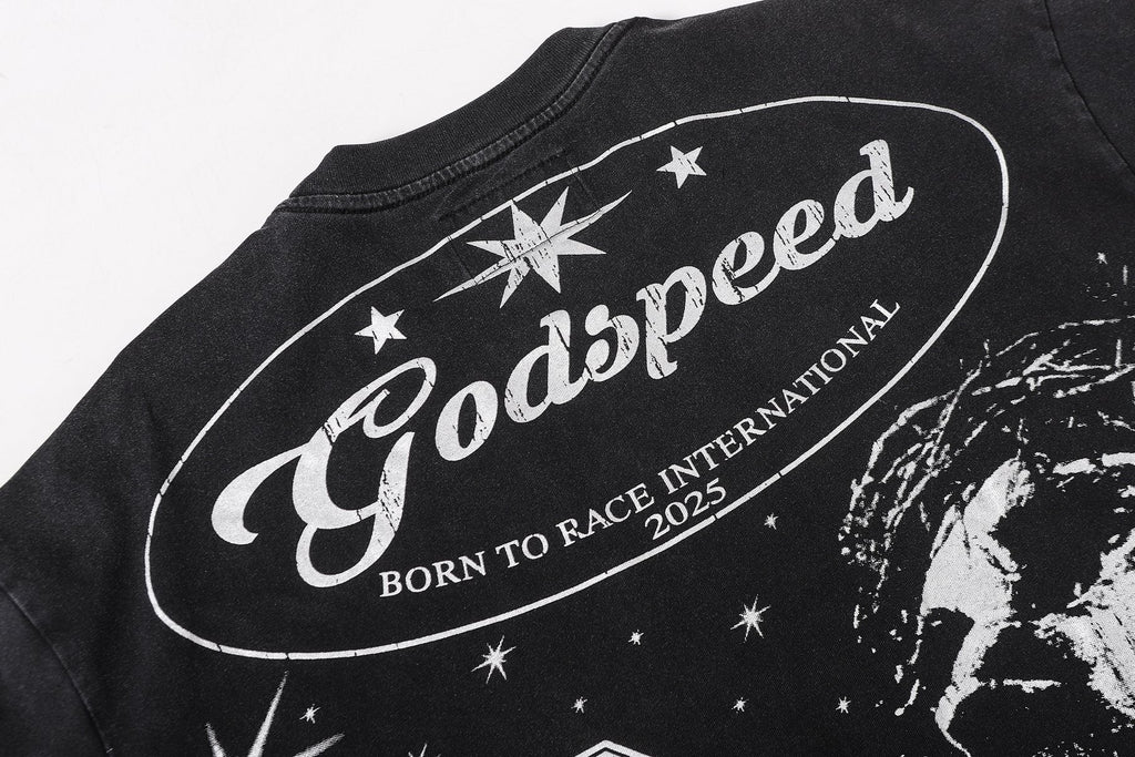 Godspeed Born to Race Graphic T-Shirt