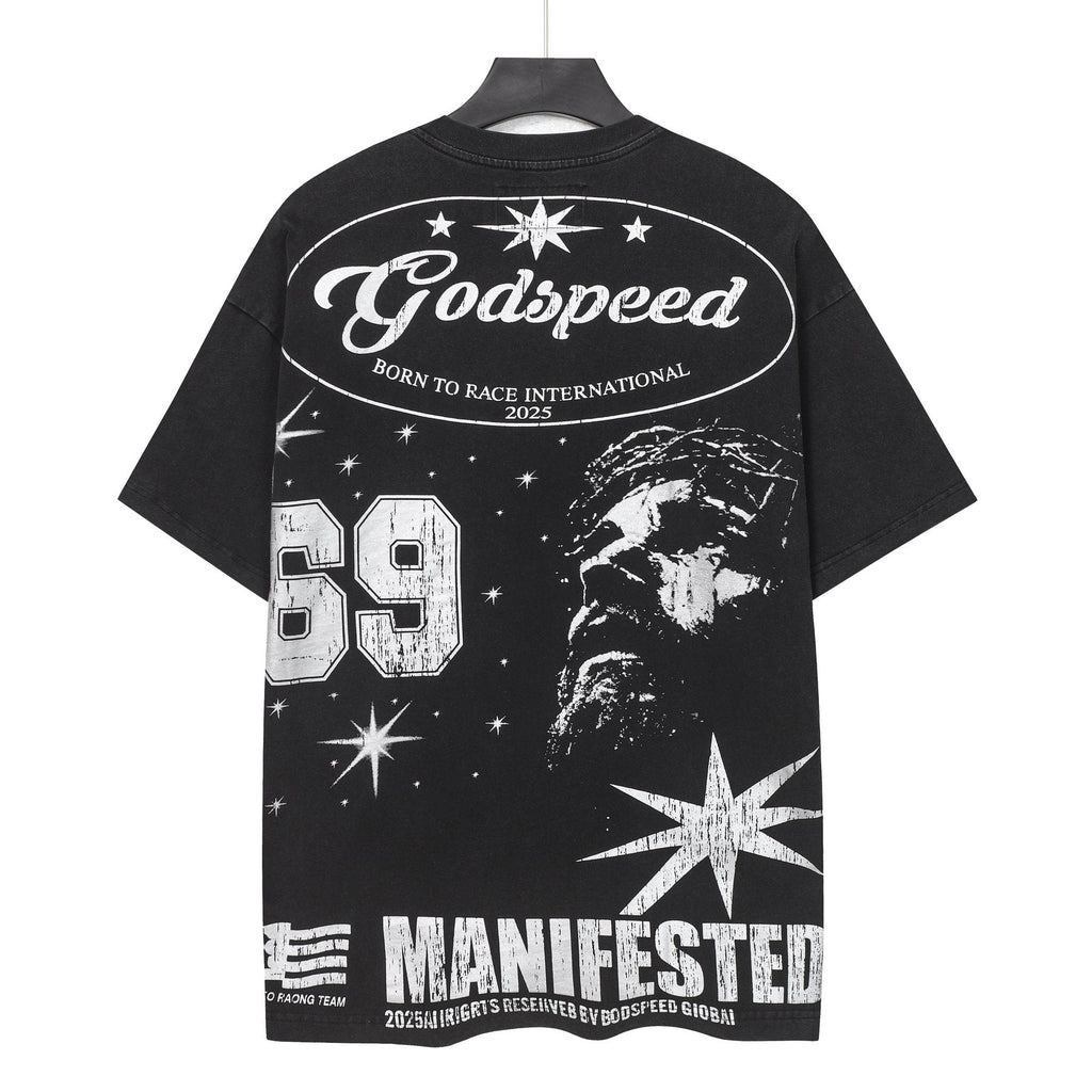 Godspeed Born to Race Graphic T-Shirt